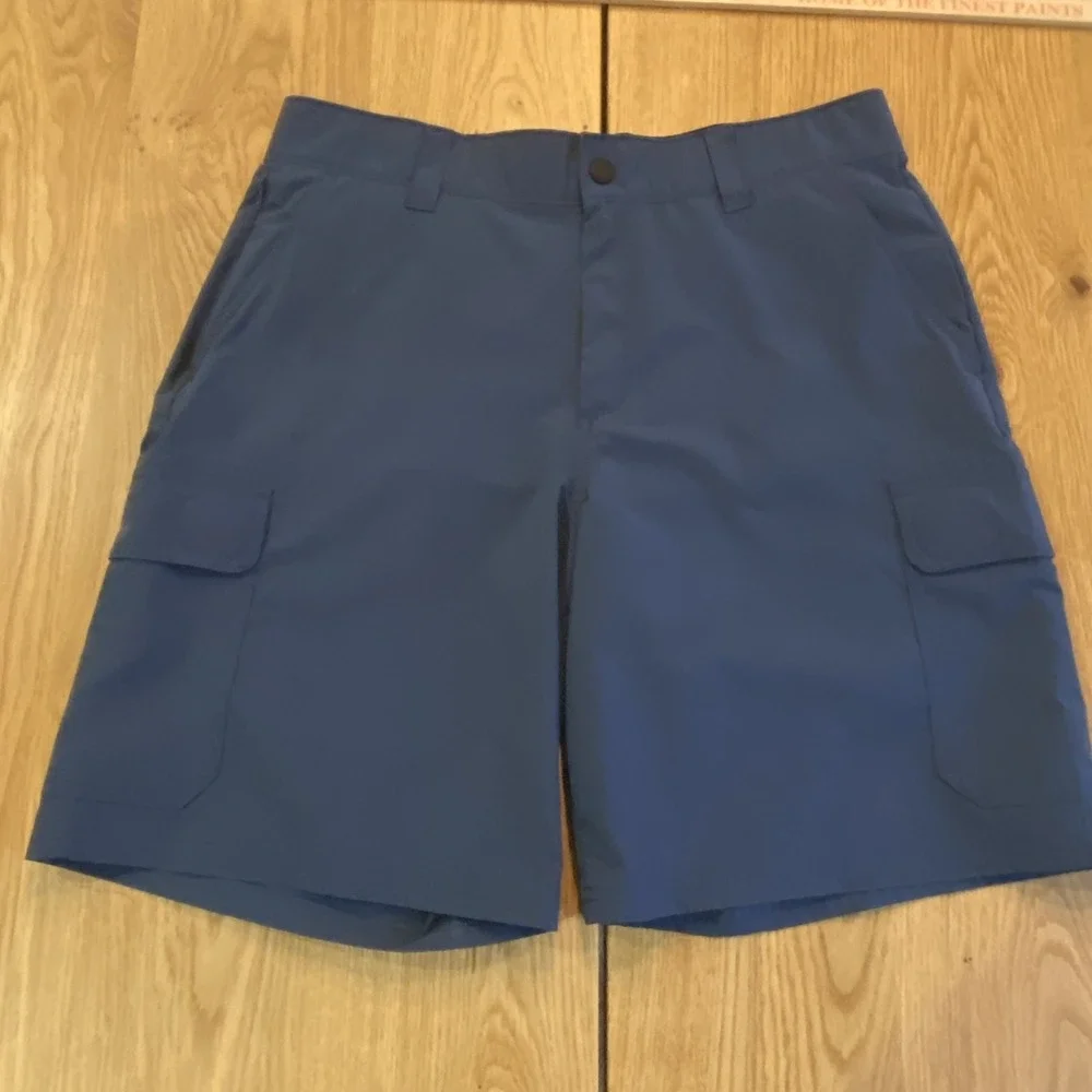 Orvis‎ Quick Dry Stretch Shorts Men's 34 Fishing Hiking blue Performance Cargo